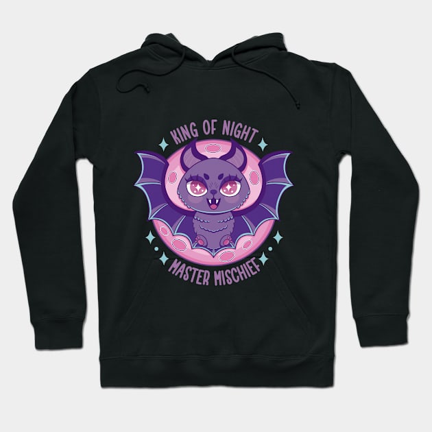 King of Night, Master Mischief - Gift Hoodie by thaisliborio